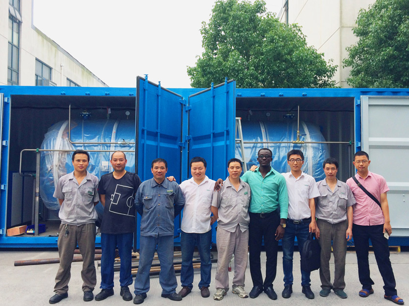 Container Type Explosion-proof Screw Air Compressor System