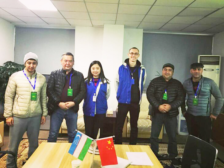 Посещение клиентов из Узбекистана